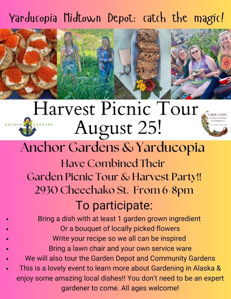 Harvest Picnic Tour flyer